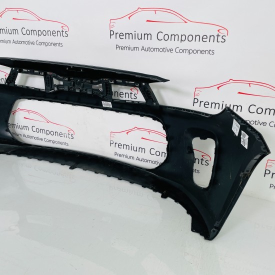 Kia Rio Front Bumper Genuine Grey Mk4 With Badge 2017 - 2020 [ao42]