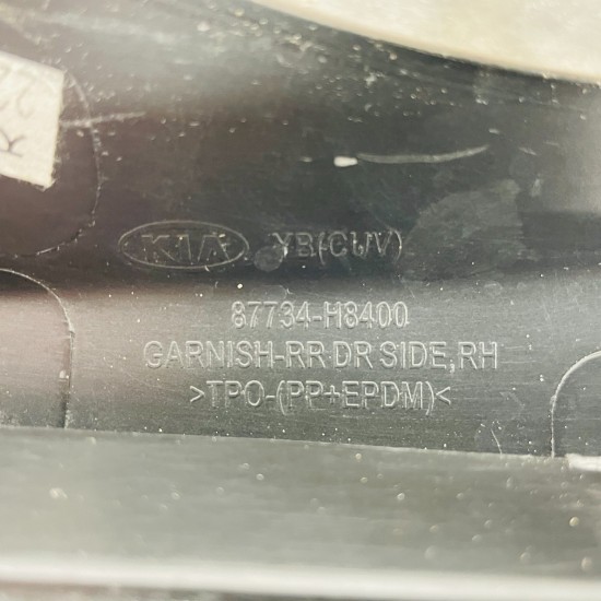 Kia Stonic Rear Right Door Moulding Genuine Arch Trim 2018 - 2024 [za93]