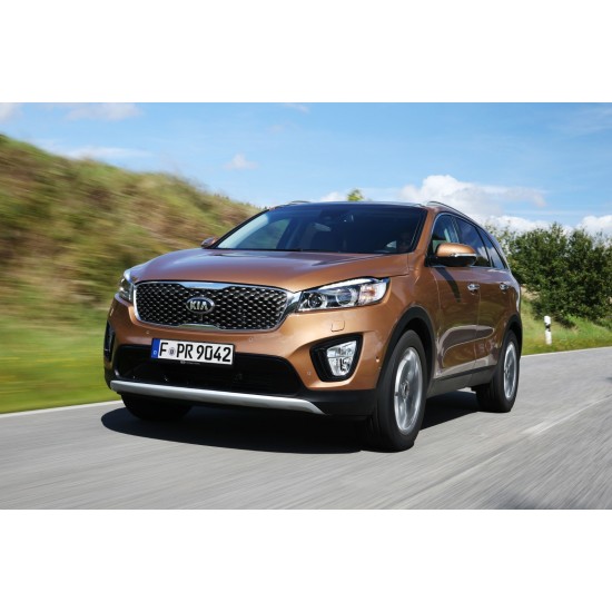 Kia Sorento Front Bumper Genuine Black Mk2 Phev With Pdc 2014 - 2017 [ao103]