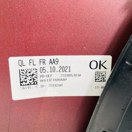 Kia Sportage Front Bumper Mk4 Face Lift Genuine 86511f1500 | 2018 - 2022 [ar98]