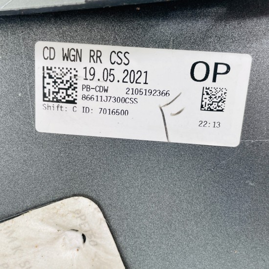 Kia Ceed Rear Bumper Skin Genuine Grey Estate 2018 - 2024 [ak172]