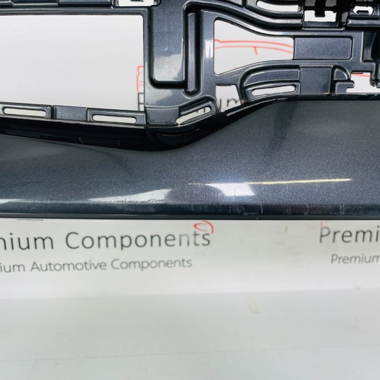 Kia Rio Front Bumper Genuine Grey Mk4 With Badge 2017 - 2020 [ao42]