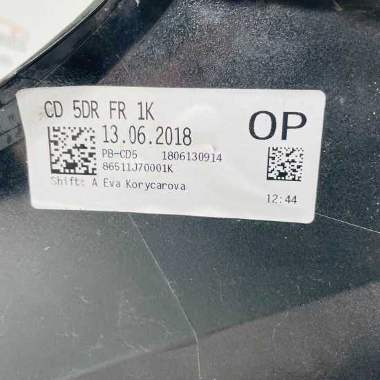 Kia Ceed Front Bumper Mk3 Genuine Black 86511j7000 / 2018 - 2022 [ar121]