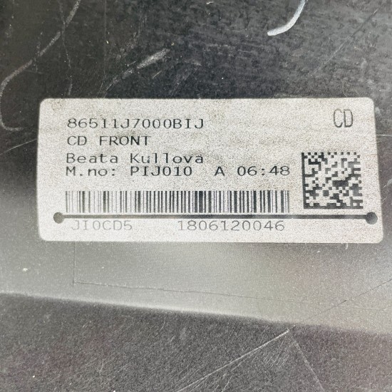 Kia Ceed Front Bumper Mk3 Genuine Black 86511j7000 / 2018 - 2022 [ar121]