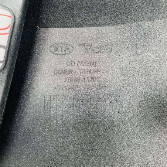 Kia Ceed Rear Bumper Skin Genuine Silver Estate 2018 - 2024 [ak166]