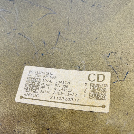 Kia Xceed Rear Bumper Genuine Yellow 2018 - 2025 [ao178]