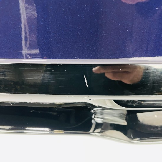 Kia Stinger Gt Rear Bumper Genuine Blue With Diffuser 2018 - 2024 [ap69]