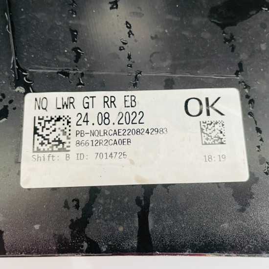 Kia Sportage Rear Bumper Sking Genuine Black Gt Line 2021 - 2023 [u66]