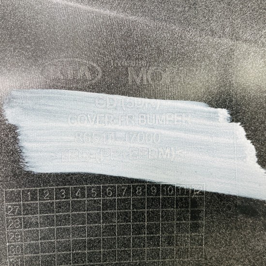 Kia Ceed Front Bumper Mk3 Genuine Silver 86511j7000 / 2018 - 2022 [ar114]