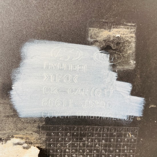 Kia Stinger Gt Rear Bumper Genuine Blue With Diffuser 2018 - 2024 [ap69]