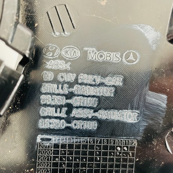Kia Xceed Front Grill Genuine Black With Chrome 86351-cr100 | 2022 - 2025 [as56]