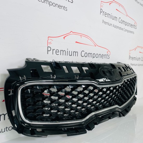 Kia Sportage Grill Front Bumper With Chrome Trim Mk4 86352f1010 | 2015-2021