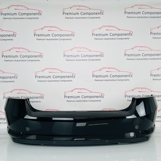 Skoda Superb Rear Bumper Skin Genuine Black Mk3 Estate 2015 - 2019 [aj157]