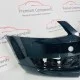 Skoda Octavia Front Bumper Skin Genuine Black With Grill 2013 - 2017 [pp495]