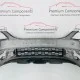 Skoda Octavia Front Bumper Skin Genuine Black With Grill 2013 - 2017 [pp495]