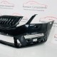 Skoda Octavia VRS Front Bumper Skin Genuine Black Mk2 2017 - 2020 [AJ18]