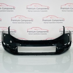 Skoda Octavia Front Bumper Genuine Mk3 Face Lift In Black 2017 - 2020 [aj39]