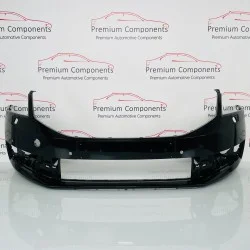 Skoda Octavia Front Bumper Genuine Mk3 Face Lift In Black 2017 - 2020 [aj39]