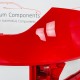 Skoda Fabia Front Bumper Skin Genuine Red Mk3 Face Lift 2018 - 2022 [aj89]
