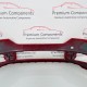Skoda Fabia Front Bumper Skin Genuine Red Mk3 Face Lift 2018 - 2022 [aj89]