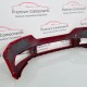 Skoda Fabia Front Bumper Skin Genuine Red Mk3 Face Lift 2018 - 2022 [aj89]