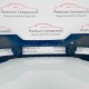 Skoda Fabia Front Bumper Skin Genuine Blue Face Lift Mk3 2018 - 2022 [aj90]