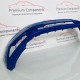 Skoda Fabia Front Bumper Skin Genuine Blue Face Lift Mk3 2018 - 2022 [aj90]