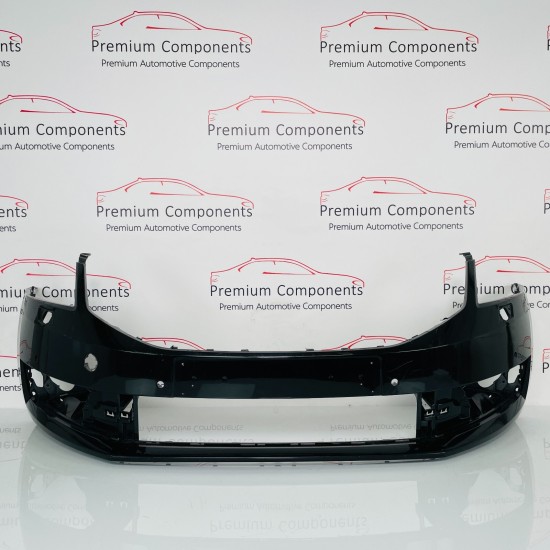 Skoda Octavia Front Bumper Skin Genuine Black Mk3 Face Lift 2017 - 2020 [aj108]