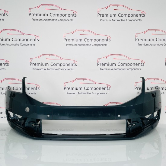 Skoda Octavia Front Bumper Skin Genuine Grey Mk3 Face Lift 2017 - 2020 [aj123]