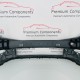 Skoda Octavia Front Bumper Skin Genuine Grey Mk3 Face Lift 2017 - 2020 [aj123]