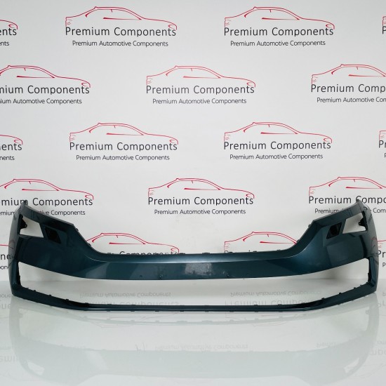 Skoda Kodiaq Front Bumper Skin Genuine Grey With Washer Jets 2017 - 2021 [aj26]