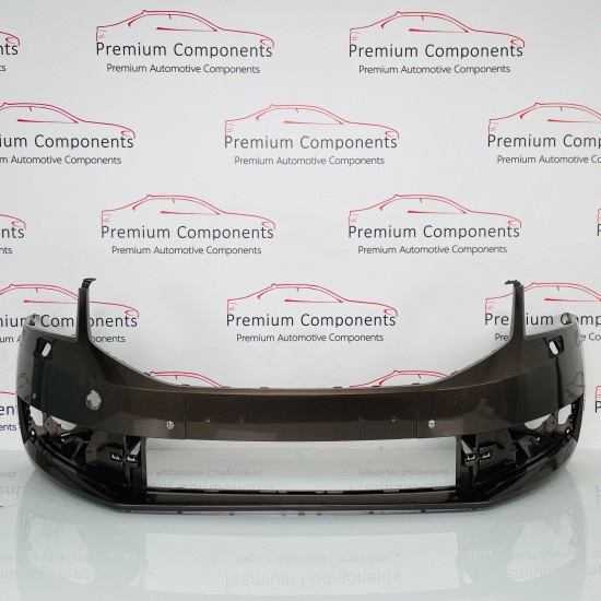 Skoda Octavia Front Bumper Genuine Bronze Mk3 Face Lift 4 Pdc 2017 - 2020 [aj87]