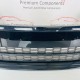 Skoda Octavia Front Bumper Skin Genuine Black With Grill 2013 - 2017 [pp495]