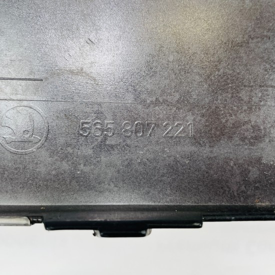 Skoda Karoq Front Bumper Skin Genuine Black 2017 - 2021 [ak102]