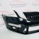 Skoda Octavia Vrs Front Bumper Skin Genuine Black Mk2 2017 - 2020 [aj18]