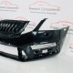 Skoda Octavia Vrs Front Bumper Skin Genuine Black Mk2 2017 - 2020 [aj18]
