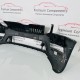 Skoda Octavia Vrs Front Bumper Skin Genuine Black Mk2 2017 - 2020 [aj18]