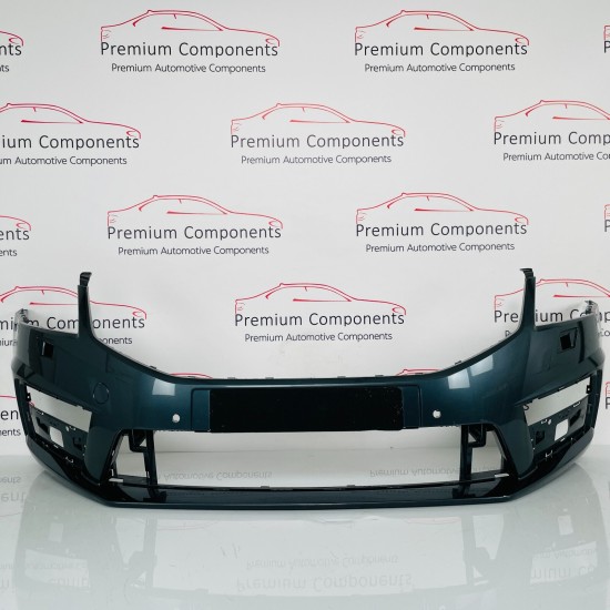 Skoda Octavia Front Bumper Skin Genuine Grey Mk3 Face Lift 2017 - 2020 [ak138]