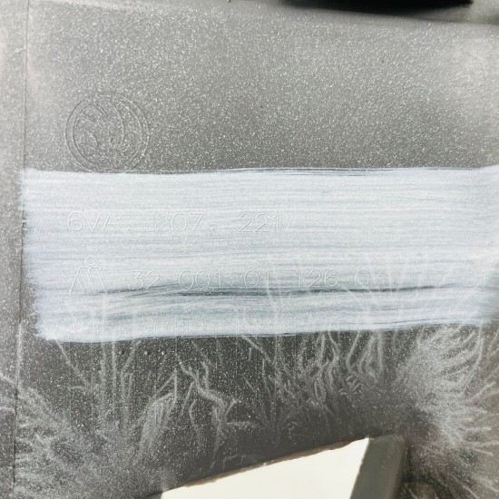 Front Bumper For Skoda Fabia Genuine White Mk4 Face Lift 2021 - 2024 [aj30]