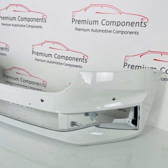 Front Bumper For Skoda Fabia Genuine White Mk4 Face Lift 2021 - 2024 [aj30]