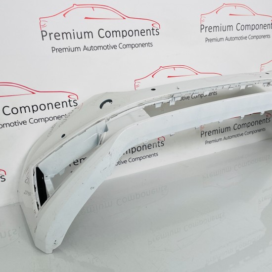Front Bumper For Skoda Fabia Genuine White Mk4 Face Lift 2021 - 2024 [aj30]