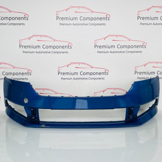 Skoda Fabia Front Bumper Skin Genuine Blue Mk3 Face Lift 2018 - 2022 [ak160]