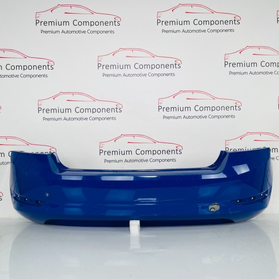 Skoda Fabia Rear Bumper Skin Genuine Blue Mk3 Hatchback 2018 - 2022 [ak174]