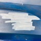 Skoda Fabia Rear Bumper Skin Genuine Blue Mk3 Hatchback 2018 - 2022 [ak174]
