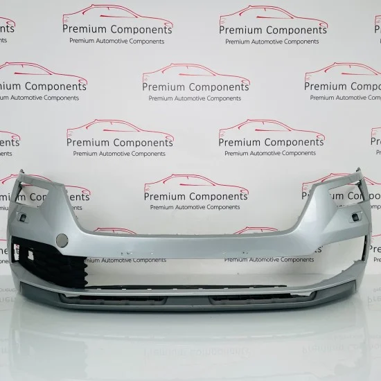 Skoda Kamiq Front Bumper Skin Genuine Silver - No Damage - 2019 - 2023 [aj86]