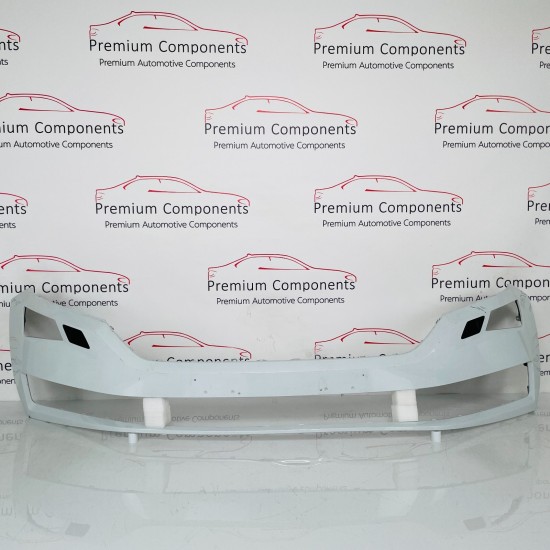 Skoda Kodiaq Front Bumper Skin Genuine White 2017 - 2021 [ak186]