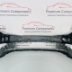 Skoda Octavia Front Bumper Genuine Silver Mk3 Face Lift 4 Pdc 2017 - 2020 [aj88]