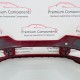 Skoda Fabia Front Bumper Skin Genuine Red Mk3 Face Lift 2018 - 2022 [aj89]