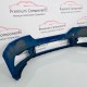 Skoda Fabia Front Bumper Skin Genuine Blue Face Lift Mk3 2018 - 2022 [aj90]