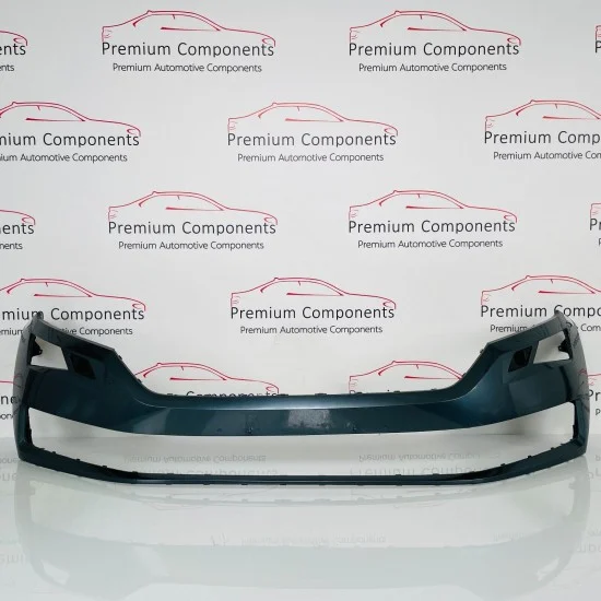 Skoda Kodiaq Front Bumper Skin Genuine Grey With Washer Jets 2017 - 2021 [aj26]